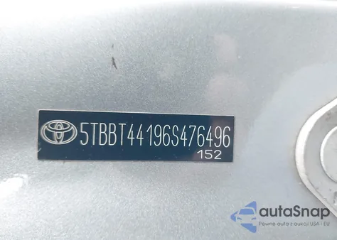 2006 Toyota Tundra Sr5 V8 from USA, damaged, VIN 5TBBT44196S476496